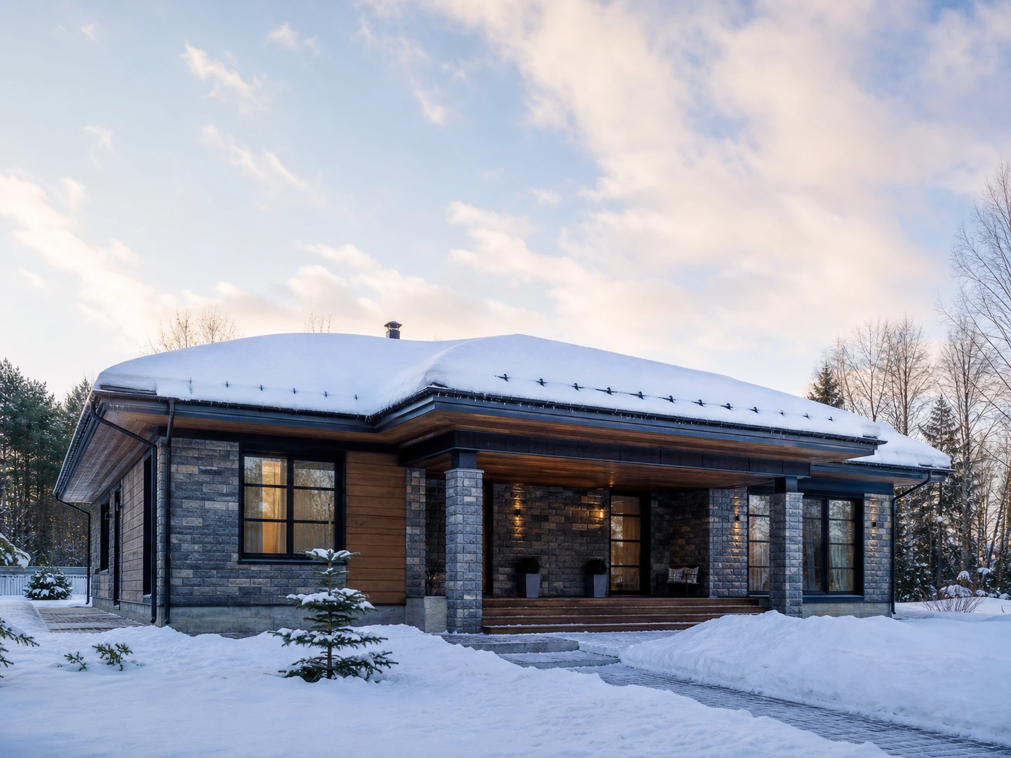 Одноэтажные дома в каталоге FIXPLANS